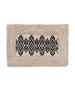 Ταπέτο Μπάνιου Βαμβακερό 40*60 εκ.Ecocasa Home Sweet Home Black 02-5351