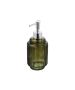 Αντλία Σαπουνιού Γυάλινη Λαδί 380ml Estia Home Art Olive Series 02-14872