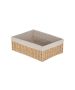Κουτί Αποθήκευσης & Οργάνωσης 28x20x10cm με Εσωτερική Επένδυση Estia Home Art Botanica 02-18832