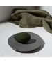 Πιάτο Ρηχό 22cm Stoneware Estia Home Art Mare Graphite 07-20606