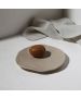 Πιάτο Ρηχό 22cm Stoneware Estia Home Art Mare Vanilla 07-20545