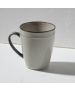 Κούπα Καφέ 480ml Stoneware Estia Home Art Deline Dove 07-24468