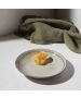Πιάτο Βαθύ 23cm Stoneware Estia Home Art Deline Dove 07-24505