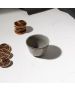 Μπωλ Για Ντιπ Πορσελάνινο 9cm Estia Home Art Pearl Grey 07-16494
