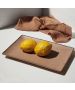 Πιατέλα Ορθογώνια Πορσελάνινη 31x21cm Estia Home Art Terra Salmon 07-16012