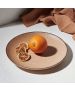 Πιάτο Ρηχό Πορσελάνινο 27cm Estia Home Art Terra Salmon 07-15923