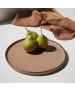 Πιάτο Ρηχό Κάθετο Πορσελάνινο 26cm Estia Home Art Terra Salmon 07-16067