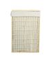 Καλάθι Απλύτων 2 Θέσεων Μπεζ 37x22x55cm Estia Home Art Nest 02-28060