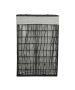 Καλάθι Απλύτων 2 Θέσεων Μαύρο 37x22x55cm Estia Home Art Nest 02-28077