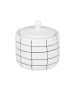 Βαμβακοθήκη Κεραμικό Λευκό 11x11cm Estia Home Art Cage 02-27629