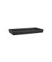 Δίσκος Μπάνιου 20x10x2cm Κεραμικός Μαύρος Estia Home Tiles 02-27711