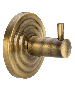 Άγκιστρο Ρετρό Μονό Μπρονζέ Verdi Brass 3080266 