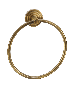Κρίκος Ρετρό Μπρονζέ Verdi Brass 3080366 