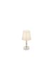 Λαμπατέρ Επιτραπέζιο  Ø 200 x H 365 mm 1xE27 Χρυσαφί Ideal Lux Queen TL1 Small 077734