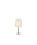 Λαμπατέρ Επιτραπέζιο  Ø 250 x H 465 mm 1xE27 Χρυσαφί Ideal Lux Queen TL1 Medium 077741 