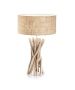 Φωτιστικό Επιτραπέζιο Λαμπατέρ Κορμός Μεταλλικός/ Φυσικό Ξύλο με διακοσμητικούς βραχίονες  Ideal Lux Driftwood TL1 129570
