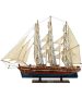 Ξύλινο Καράβι Ιστιοφόρο Cutty Sark 70x13xH60cm,Χρώμα Καφέ-Μπλε 31114