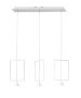 Φωτιστικό Κρεμαστό Led Dimmable 24w 2160lm 3000K Μέταλλο Λευκό Ματ Fabas Sirio 3390-49-102