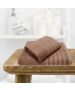 Πετσέτα Βαμβακερή 500gr Καφέ 70x140cm Melanie San Lorentzo 1400008BROWN