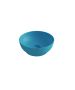 Νιπτήρας Πορσελάνη Επιτραπέζιος Ø38xY14,4 cm Olympia Trend Round 02 Turquoise Matt Orabella 60123