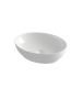 Νιπτήρας Πορσελάνη Επιτραπέζιος 50x38xY14,4 cm Olympia Trend Oval 02 White Glossy Orabella 60138