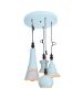 HL-052S-5P TRIXY WHITE PENDANT HOMELIGHTING 77-2748