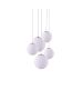 SE1520-5 ALESSIA OPAL GLASS 3 Φ15 & 2 Φ20+ HOMELIGHTING 77-3715