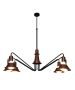 HL-3521-6 EMILY OLD COPPER & BLACK PENDANT HOMELIGHTING 77-3765