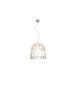 HL-3586-1PΜ LEWIS WHITE MAT PENDANT HOMELIGHTING 77-4012