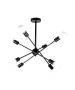 KQ 2629/8 GWEN BLACK PENDANT Δ4 HOMELIGHTING 77-8092