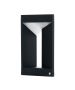 Φωτιστικό Επιδαπέδιο Ύψος 38 εκ.IP54 Led 10w 900lm Warm White Μαύρο-Λευκό Eglo Nembro 98749