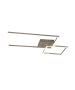 Padella Μεταλλική Πλαφονιέρα Οροφής με Ενσωματωμένο LED σε Ασημί χρώμα 63cm Trio Lighting R62642407