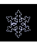 "SNOWFLAKE" 96 LED ΣΧΕΔΙΟ 4m ΜΟΝΟΚΑΝΑΛ ΦΩΤΟΣΩΛ ΨΥΧΡΟ ΛΕΥΚΟ ΜΗΧΑΝΙΣΜΟ FLASH IP44 56cm 1.5m ΚΑΛΩΔ ACA XSNOWBLEDW56