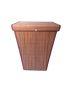 Καλάθι Απλύτων Ράταν Φυσικό Μ45xΠ33xΥ60 cm  Etoile Willow BB639 