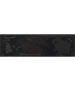 Πλακάκι Τοίχου Γυαλιστερό Α Διαλογής Πορσελανάτο 7,5x30cm 9mm California Glossy Black 
