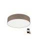 Πλαφονιέρα Οροφής Μπεζ 57cm LED 2700-6500K 3500lm Έλεγχος μέσω Εφαρμογής Eglo Romao-Z 900441