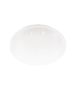 Eglo Frania Κλασική Μεταλλική Πλαφονιέρα Οροφής με Ενσωματωμένο LED σε Λευκό χρώμα 31cm 900363
