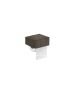 Χαρτοθήκη με Καπάκι W13xD11xH6 cm Ορείχαλκος Dark Bronze Mat Sanco Toilet Roll Holders Pro 0854-DM25