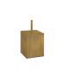 Χαρτοδοχείο 5lt Μ18xΠ18xY40 cm AISI 304 Bronze Matt  Sanco Waste Bins 90653-M25