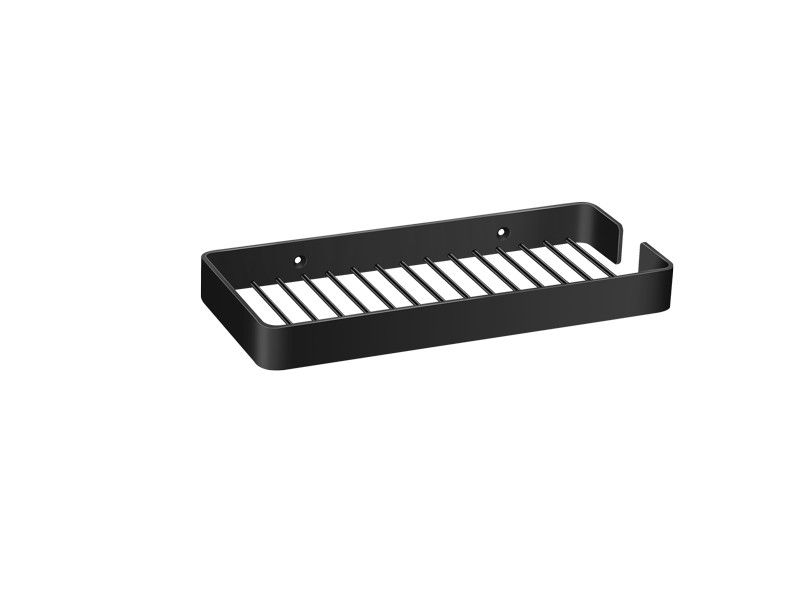 Σπογγοθήκη Επιτοίχια Black Mat Sanco Monogram 120443-M116