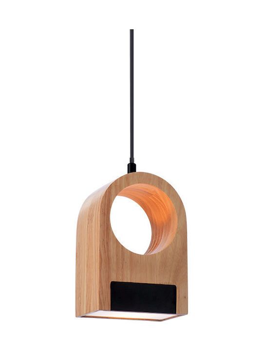ΚΡΕΜΑΣΤΟ Φ/Σ LED 10W 3000K 800LM ΞΥΛΟ+ΑΚΡΥΛΙΚΟ 15X10XH120CM YOKO ACA DCR39218