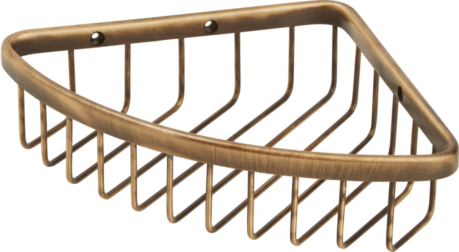 Σπογγοθήκη Γωνιακή Αντικέ Bronze Art Σπογγοθήκες 16H8-41