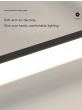 SE LED 27 BEATRICE BLACK PENDANT 100x6x13cm 27W IP20 3CCT WITH MEMORY 2 YEARS WARRANTY Α1 HOMELIGHTING 77-50605