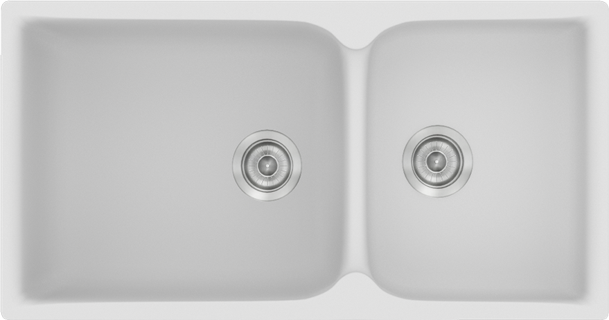 Sanitec Νεροχύτης 307 Classic 92×51 307-00-White