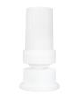 D-06E WHITE Δαπέδου/εδάφους H23CM φωτιστικό λευκό Ε/27 Heronia 32-0177