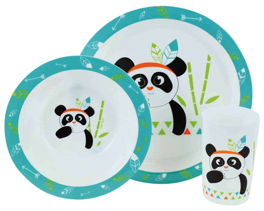 Indian Panda παιδικό σερβίτσιο φαγητού Ango 005672