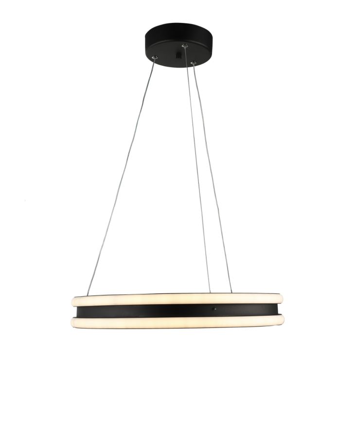HELIOS-50 BLACK LED 60W ΦΩΤΙΣΤΙΚΟ ΚΡΕΜΑΣΤΟ Heronia 01-0416