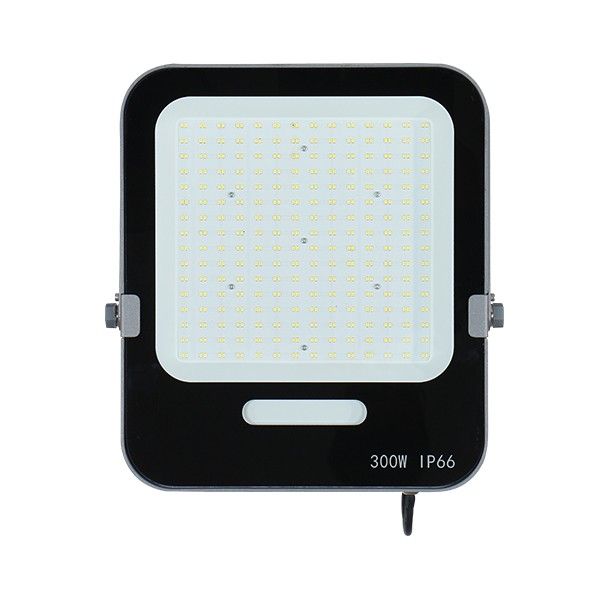 ΠΡΟΒΟΛΕΑΣ LED SMD 300W ΜΑΥΡΟΣ IP66 6500K PLUS Eurolamp 147-69023