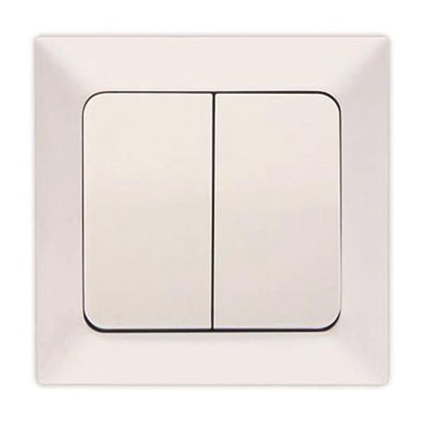 ΔΙΑΚΟΠΤΗΣ K/R ΛΕΥΚΟΣ Eurolamp 152-12002