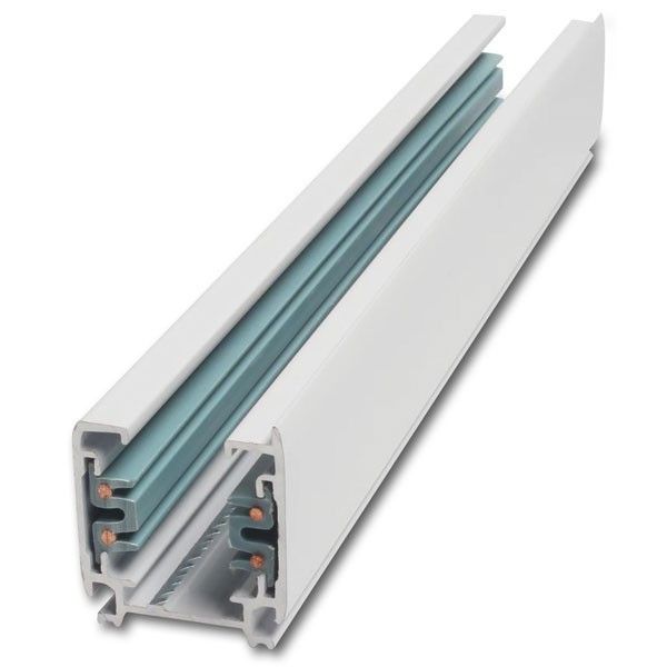 ΡΑΓΑ UNIVERSAL 4 ΓΡΑΜΜΩΝ 1m ΛΕΥΚΗ Eurolamp 145-59100